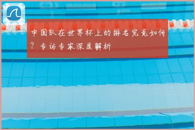 中国队在世界杯上的排名究竟如何？专访专家深度解析